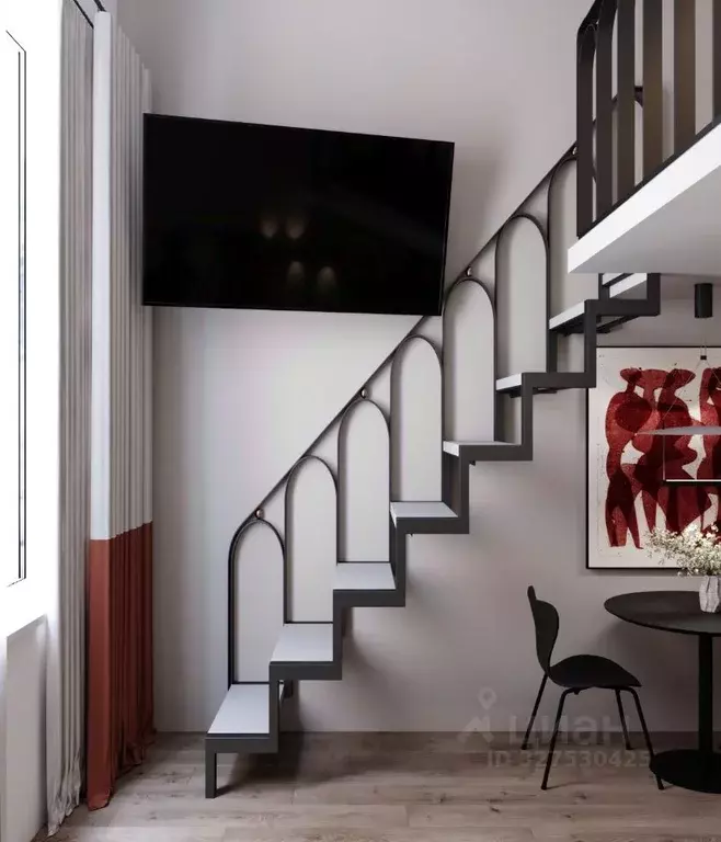 Студия Санкт-Петербург Свердловская наб., 58 (24.4 м) - Фото 1