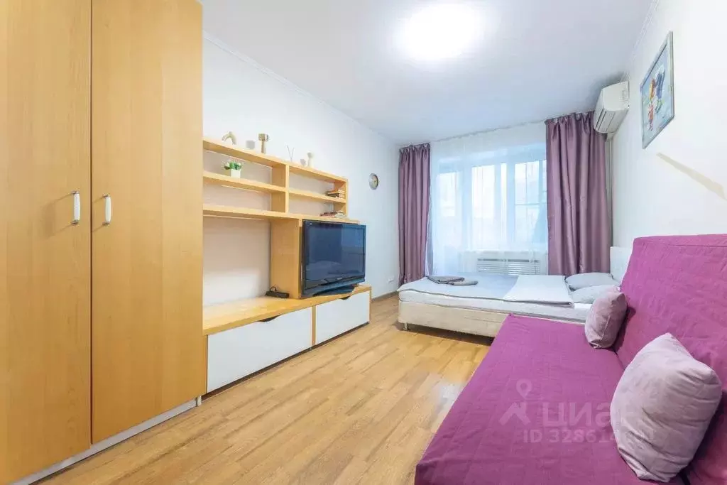 1-к кв. Москва 1-й Смоленский пер., 24 (34.0 м) - Фото 2