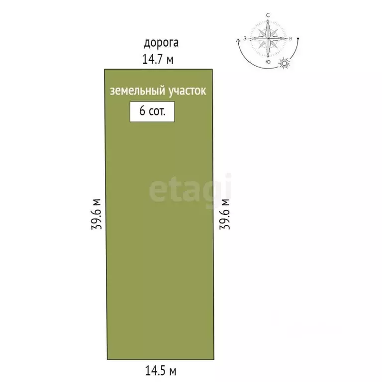 Участок в Ростовская область, Аксайский район, Мишкинское с/пос, ... - Фото 2