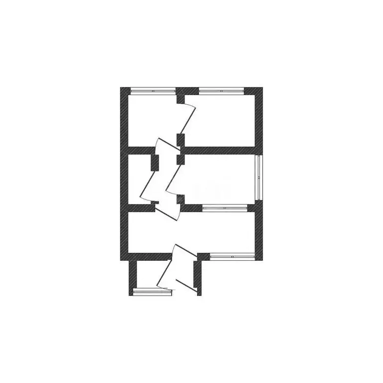 Дом в Валуйки, переулок Гоголя (62.1 м) - Фото 1