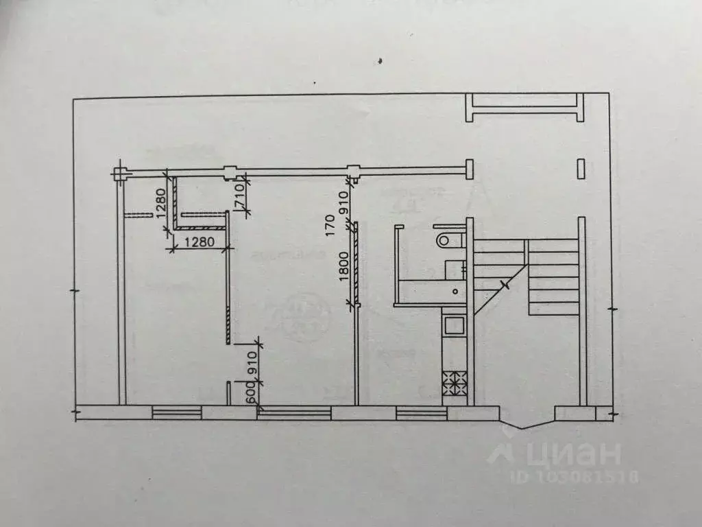 2-к кв. Калужская область, Калуга ул. Чехова, 19 (44.8 м) - Фото 2