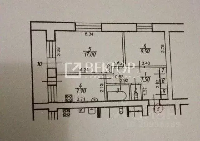2-к кв. Костромская область, Нерехтский район, Волжское с/пос, с. Спас ... - Фото 2