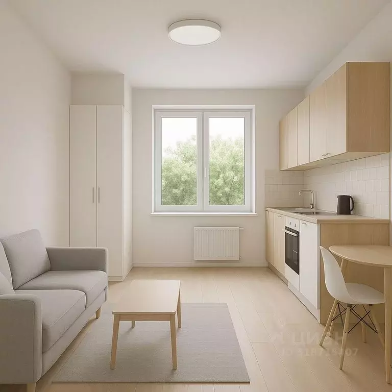 Квартира, студия, 19 м - Фото 1