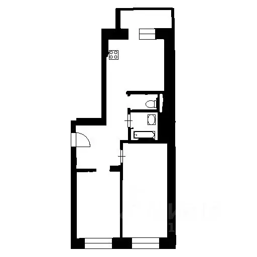 2-к кв. Башкортостан, Уфа ул. Генерала Кусимова, 19 (56.0 м) - Фото 2