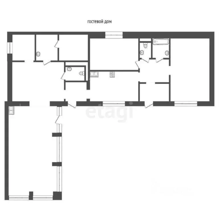 Дом в Тюменская область, Тюменский муниципальный округ, с. Луговое ул. ... - Фото 1