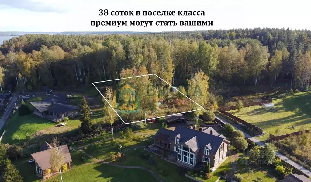 Участок в Ленинградская область, Приозерский район, Петровское с/пос, ... - Фото 1