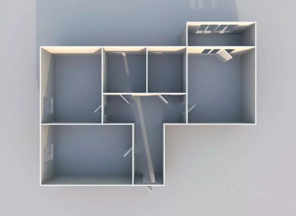 2-к кв. Курганская область, Курган 9 Мая ул., 2Д (48.3 м) - Фото 2