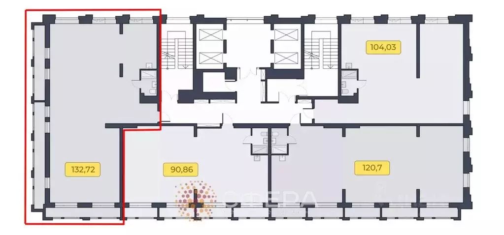 Офис в Новосибирская область, Новосибирск ул. Гоголя, 44 (133 м) - Фото 1