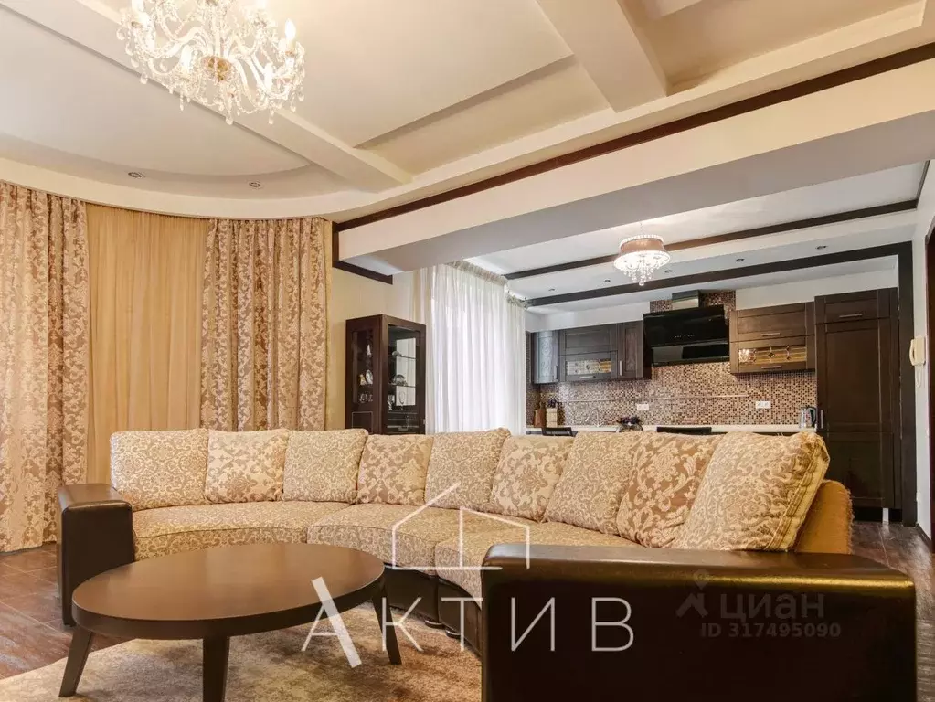3-к кв. Ростовская область, Ростов-на-Дону пер. Семашко, 3 (104.0 м) - Фото 1