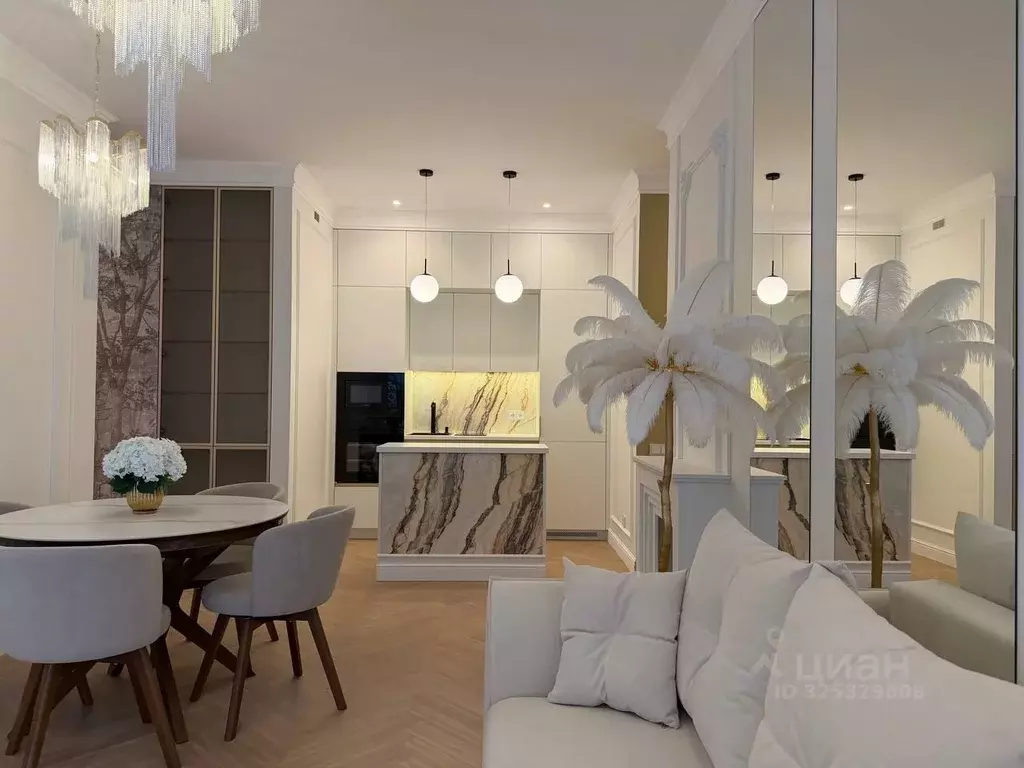 3-к кв. Свердловская область, Екатеринбург наб. Олимпийская, 13 (90.0 ... - Фото 1