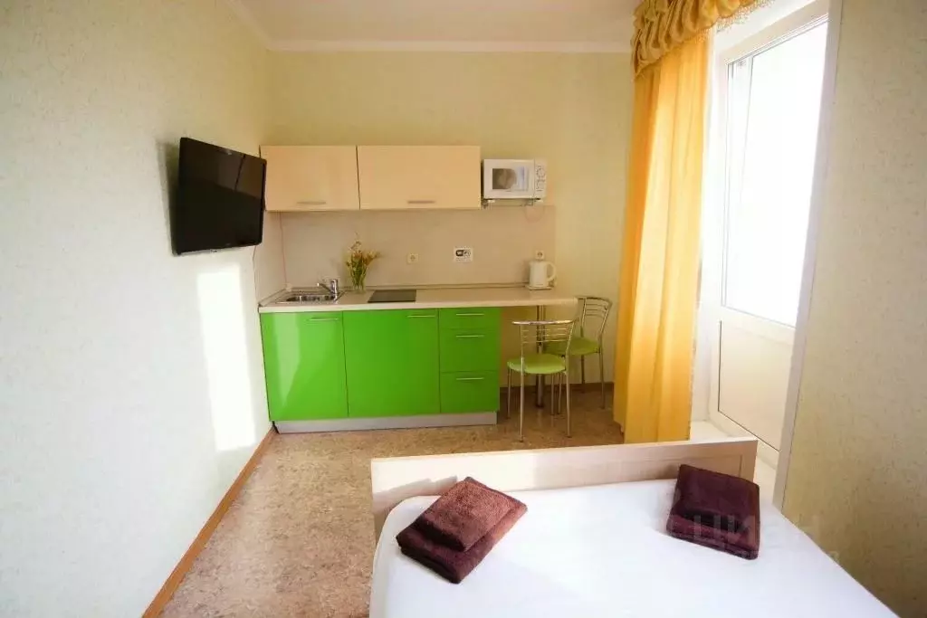 1-к кв. Самарская область, Тольятти Революционная ул., 11б (34.0 м) - Фото 1