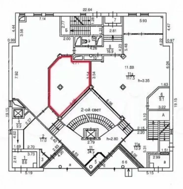 Торговая площадь в Москва бул. Дмитрия Донского, 8к1 (45 м) - Фото 2