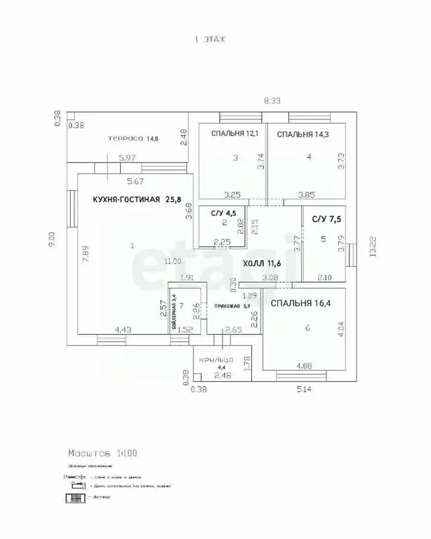 Дом в Смоленская область, Смоленский муниципальный округ, д. Быльники ... - Фото 2