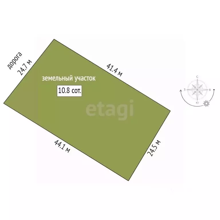 Участок в Хабаровский край, Хабаровский район, Мичуринское с/пос, с. ... - Фото 2