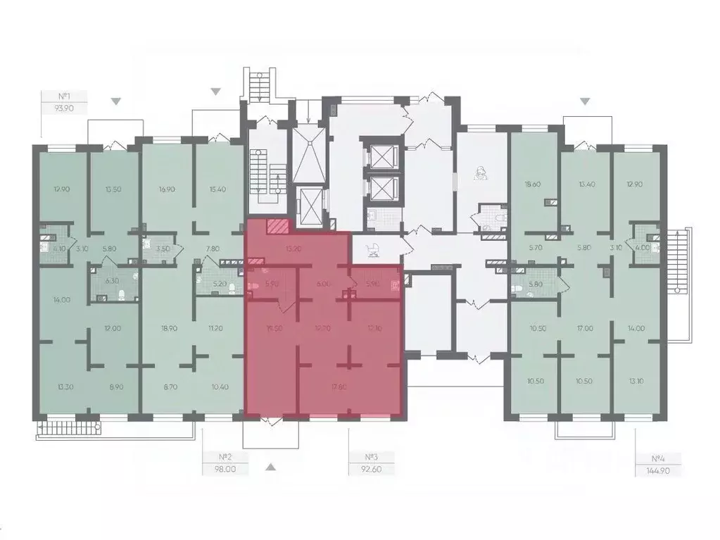Помещение свободного назначения в Санкт-Петербург ул. Чарушинская, 10 ... - Фото 2