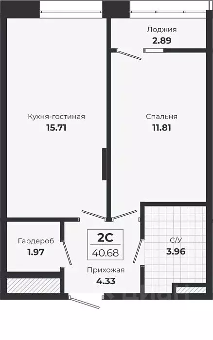 1-к кв. Новосибирская область, Новосибирск Лесоперевалка мкр, Ясный ... - Фото 0