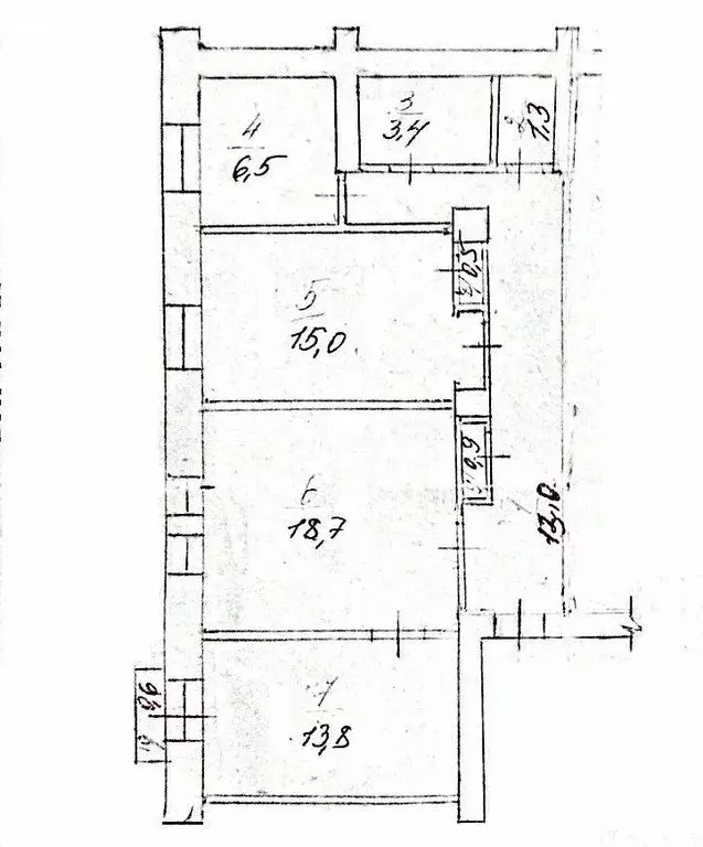 3-комнатная квартира: Северск, улица Свердлова, 4 (73.1 м) - Фото 1