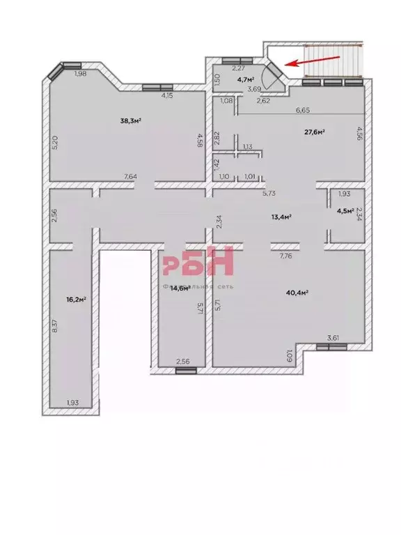 Торговая площадь в Тюменская область, Тюмень ул. Мельникайте, 55 (190 ... - Фото 2