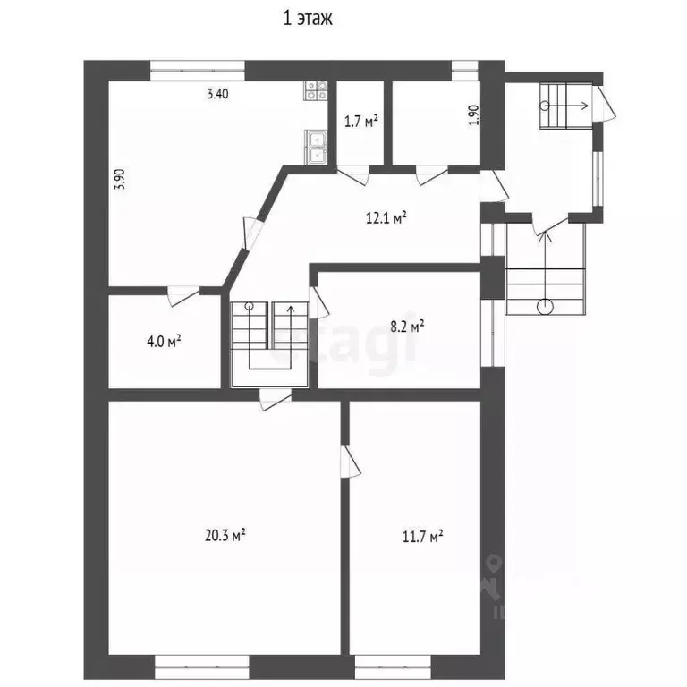 Дом в Воронежская область, Борисоглебск ул. Павловского, 59 (110 м) - Фото 1