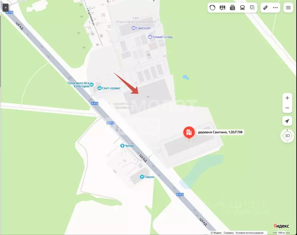 Склад в Московская область, Наро-Фоминский городской округ, Технопарк ... - Фото 2