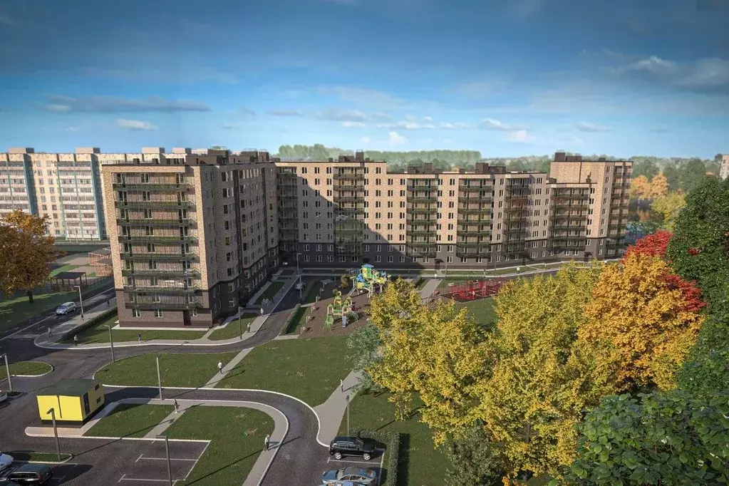 1-к кв. Ленинградская область, Всеволожский район, д. Новое Девяткино, ... - Фото 2