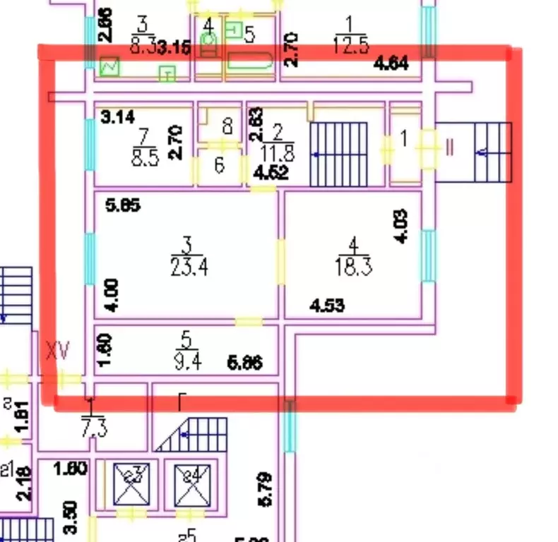 Помещение свободного назначения в Москва Мячковский бул., 15/14 (77 м) - Фото 1