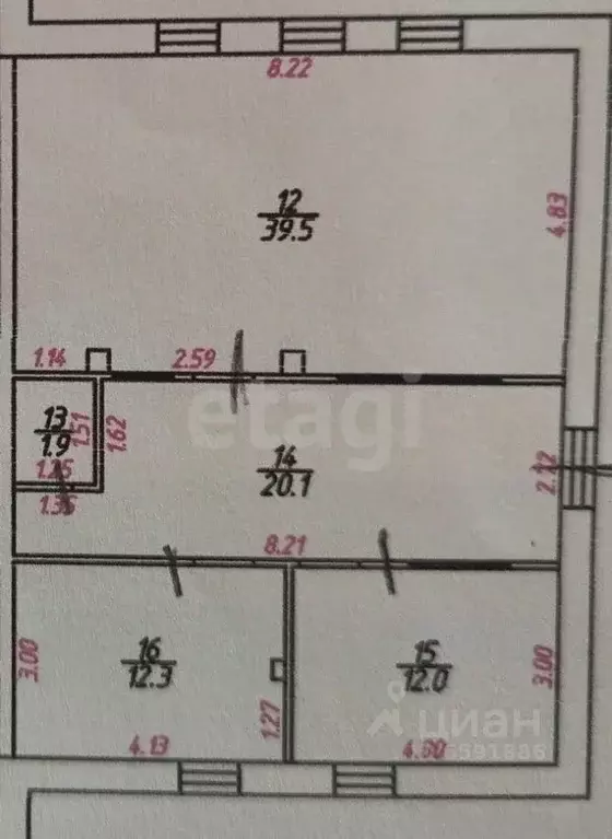 Офис в Тульская область, Тула ул. Максима Горького, 11А (86 м) - Фото 1