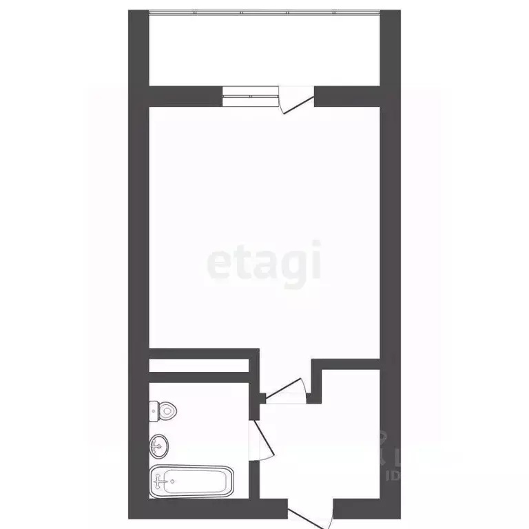 Студия Тюменская область, Тюмень Олимпийская ул., 20 (20.9 м) - Фото 1