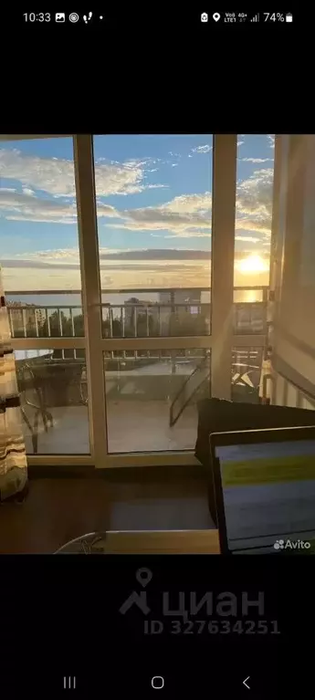 1-к кв. Краснодарский край, Сочи Светлана мкр, ул. Депутатская, 10 ... - Фото 2