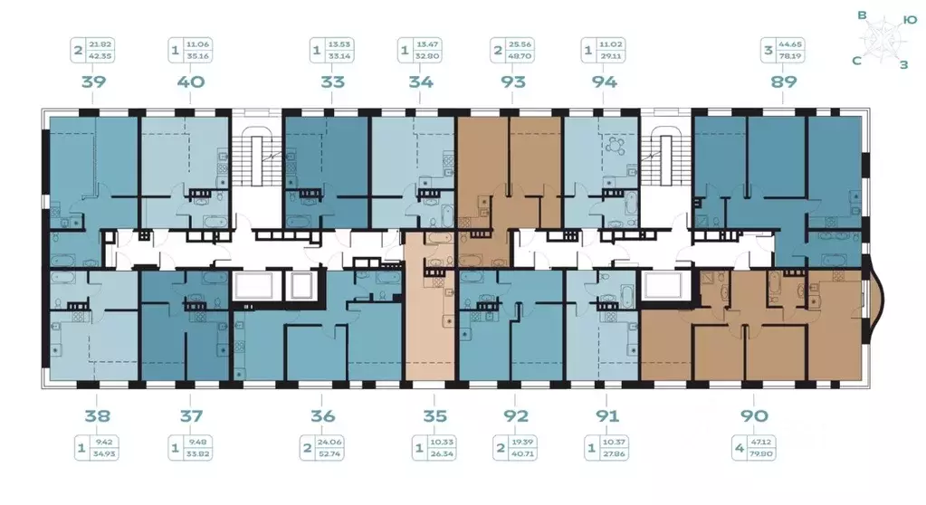 4-к кв. Иркутская область, Иркутск наб. Верхняя, 127 (79.73 м) - Фото 2