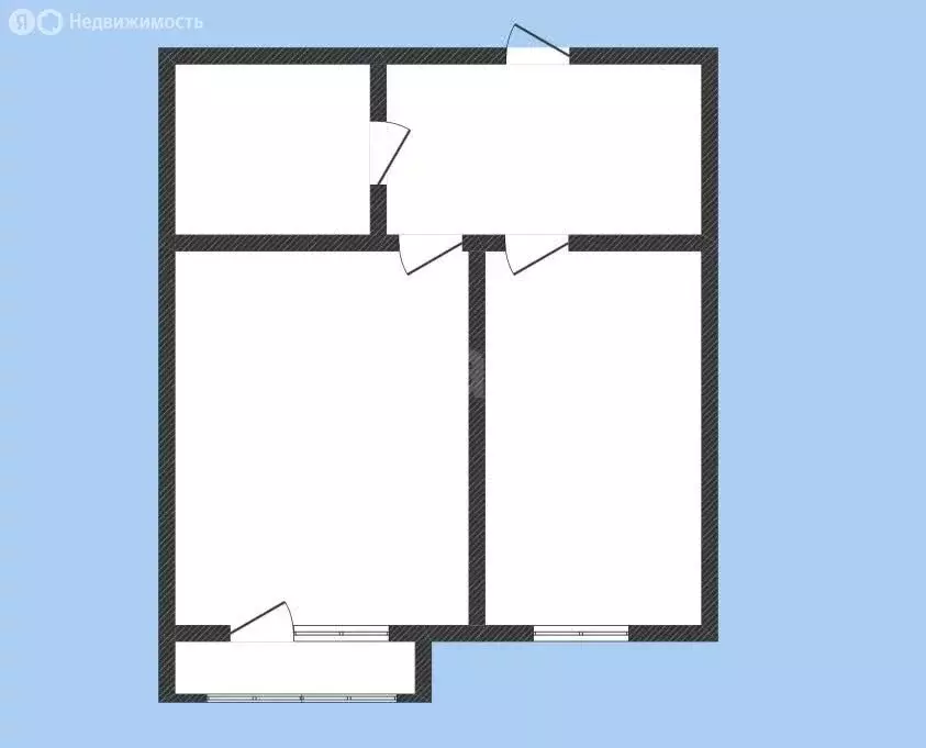 1-комнатная квартира: Иркутск, Индустриальная улица, 25 (29.2 м) - Фото 1