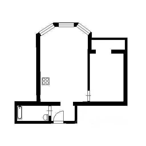 1-к кв. Санкт-Петербург Новоколомяжский просп., 4К1 (48.0 м) - Фото 2