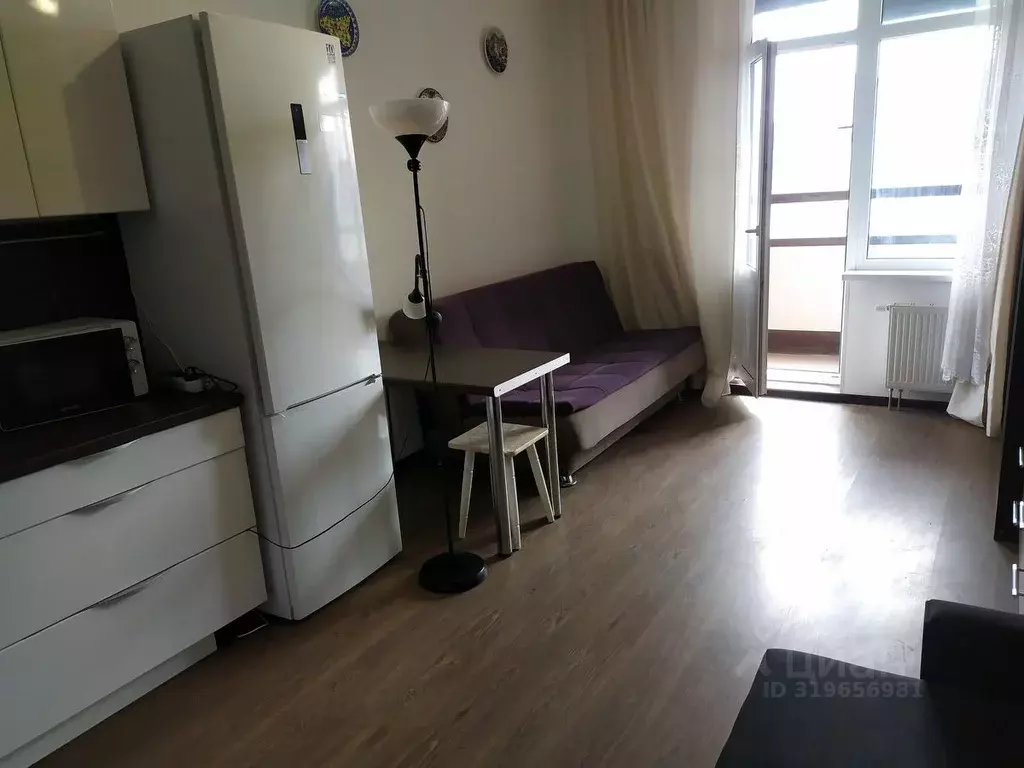 Студия Санкт-Петербург аллея Арцеуловская, 23к1 (28.0 м) - Фото 1
