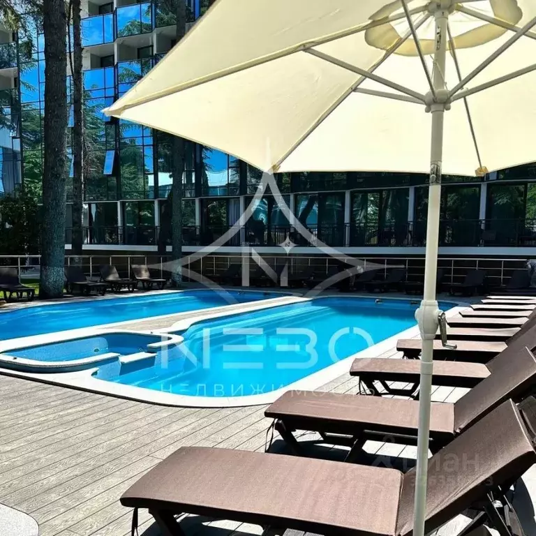 Студия Краснодарский край, Сочи ул. Кирова, 95 (21.1 м) - Фото 1