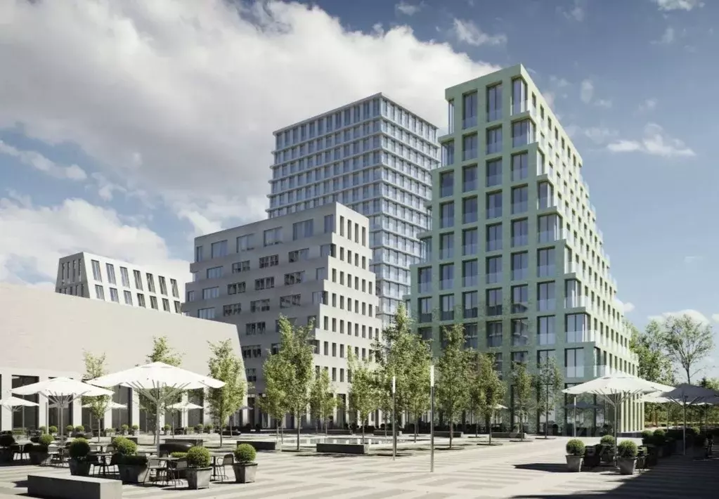 3-к кв. Татарстан, Казань Яналиф жилой комплекс (53.49 м) - Фото 1