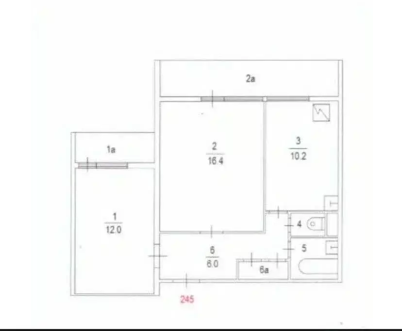 2-к кв. Москва Северодвинская ул., 19 (54.0 м) - Фото 1