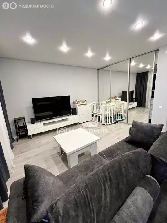 Квартира-студия: посёлок Стрелецкий, Парковая улица, 35А (36.3 м) - Фото 2