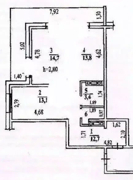 1-к кв. Иркутская область, Иркутск Университетский мкр, 4 (59.8 м) - Фото 1
