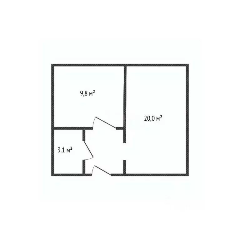 1-к кв. Краснодарский край, Краснодар пос. Березовый, ул. ... - Фото 2