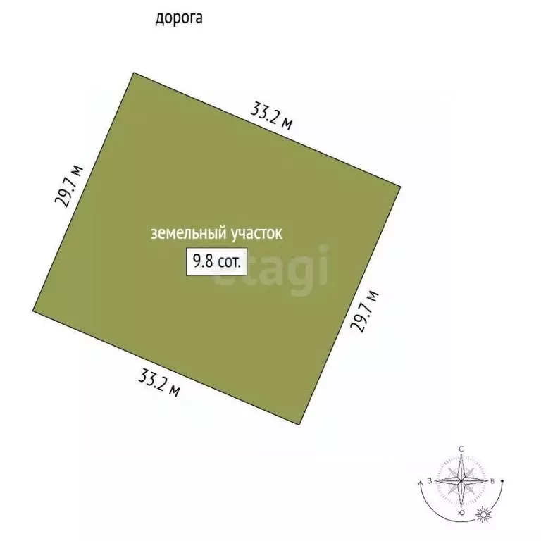 Участок в Саха (Якутия), Мегино-Кангаласский улус, Нижний Бестях пгт  ... - Фото 1