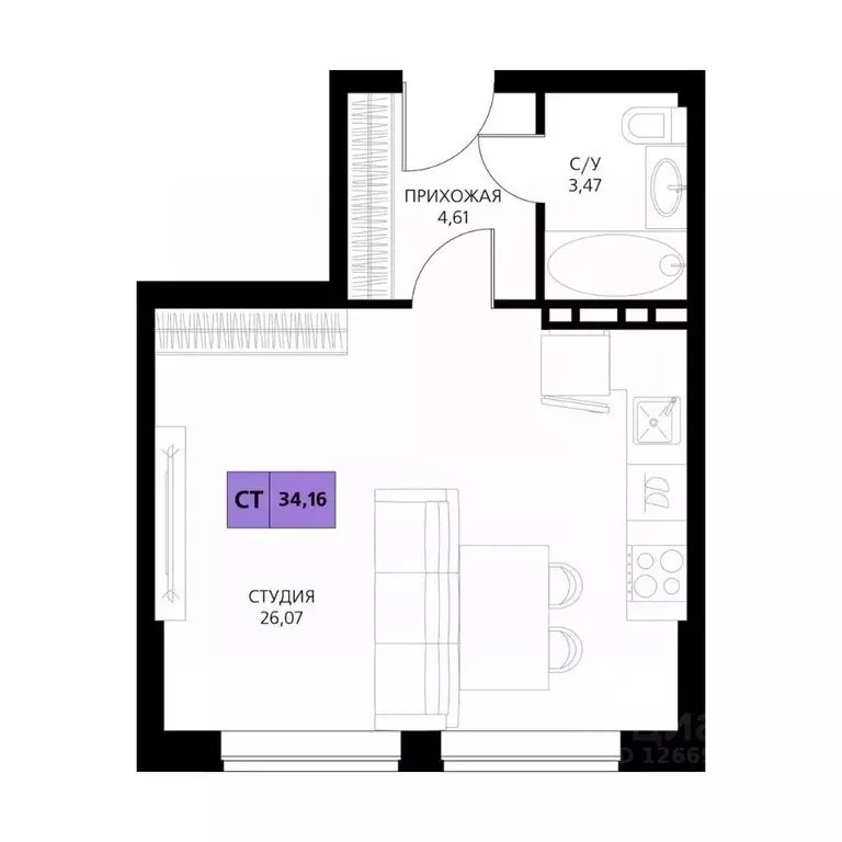 Студия Дагестан, Дербент  (34.16 м) - Фото 1