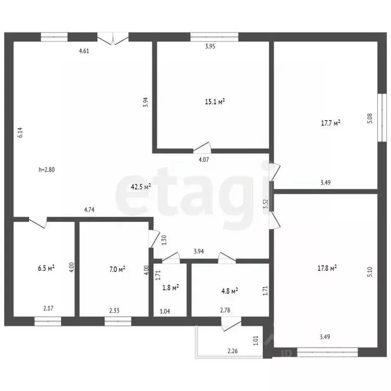 Дом в Ростовская область, Аксай ул. Семеновская (117 м) - Фото 2