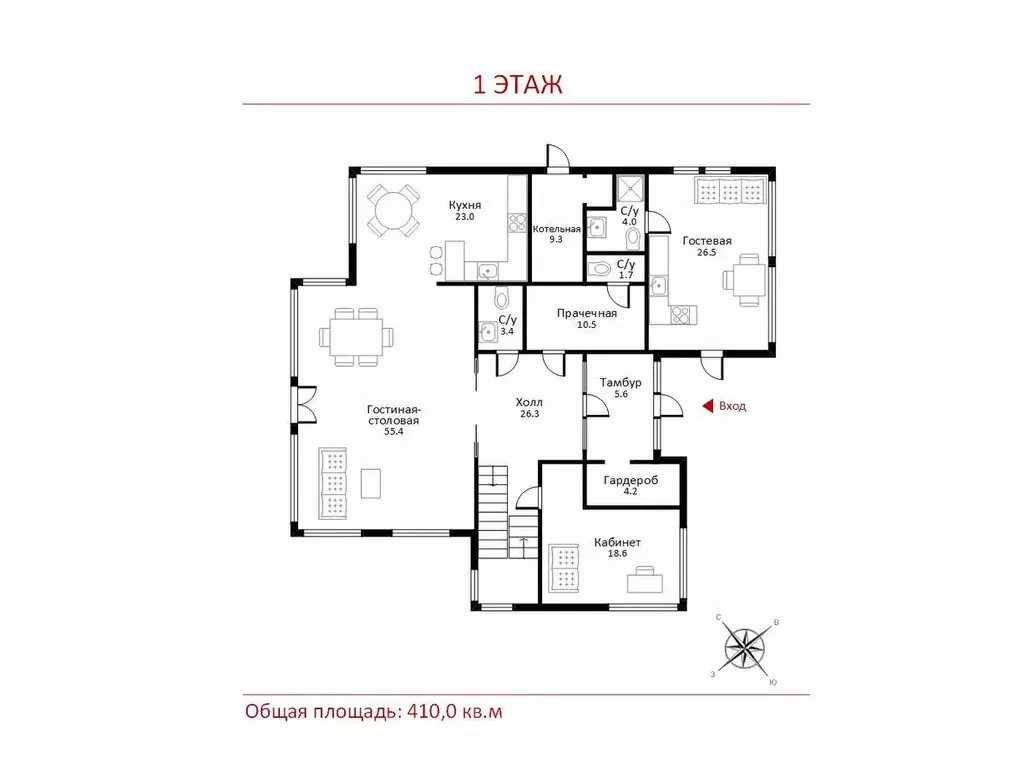 Дом в Москва д. Бурцево, Променад кп, 35/1 (410 м) - Фото 1