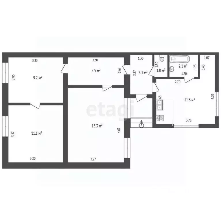 Дом в Севастополь ул. Ярославская, 42 (65 м) - Фото 2