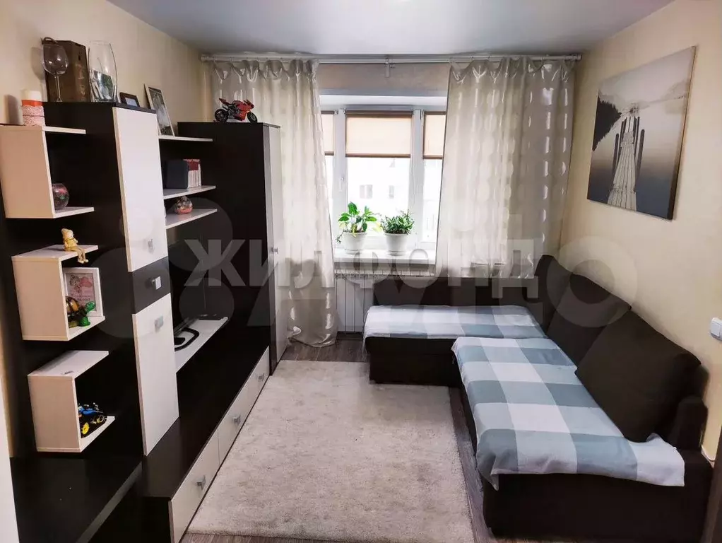 1-к. квартира, 30 м, 3/5 эт. - Фото 1