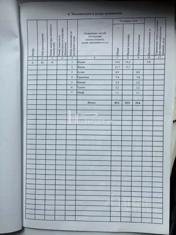 2-к кв. Нижегородская область, Выкса ул. Чкалова, 7 (49.3 м) - Фото 1