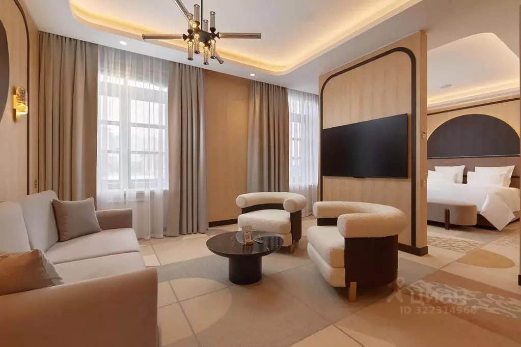 Комната Татарстан, Казань Профсоюзная ул., 16Б (102.0 м) - Фото 2