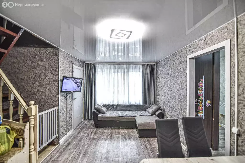 Дом в Южно-Сахалинск, СНТ Коммунальник, Тенистая улица (98 м) - Фото 2