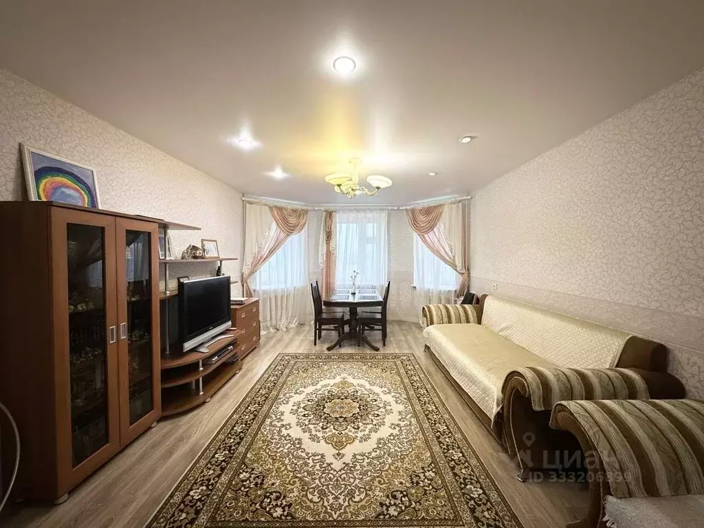 3-к кв. Чувашия, Чебоксары бул. Анатолия Миттова, 14 (104.7 м) - Фото 1