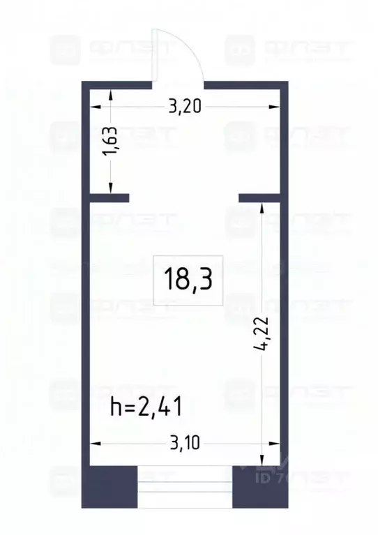 Студия Татарстан, Казань ул. Ярослава Гашека, 3 (18.3 м) - Фото 2